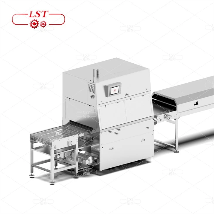 Chocolate Cake Enrobing Machines With Cooling Tunnel